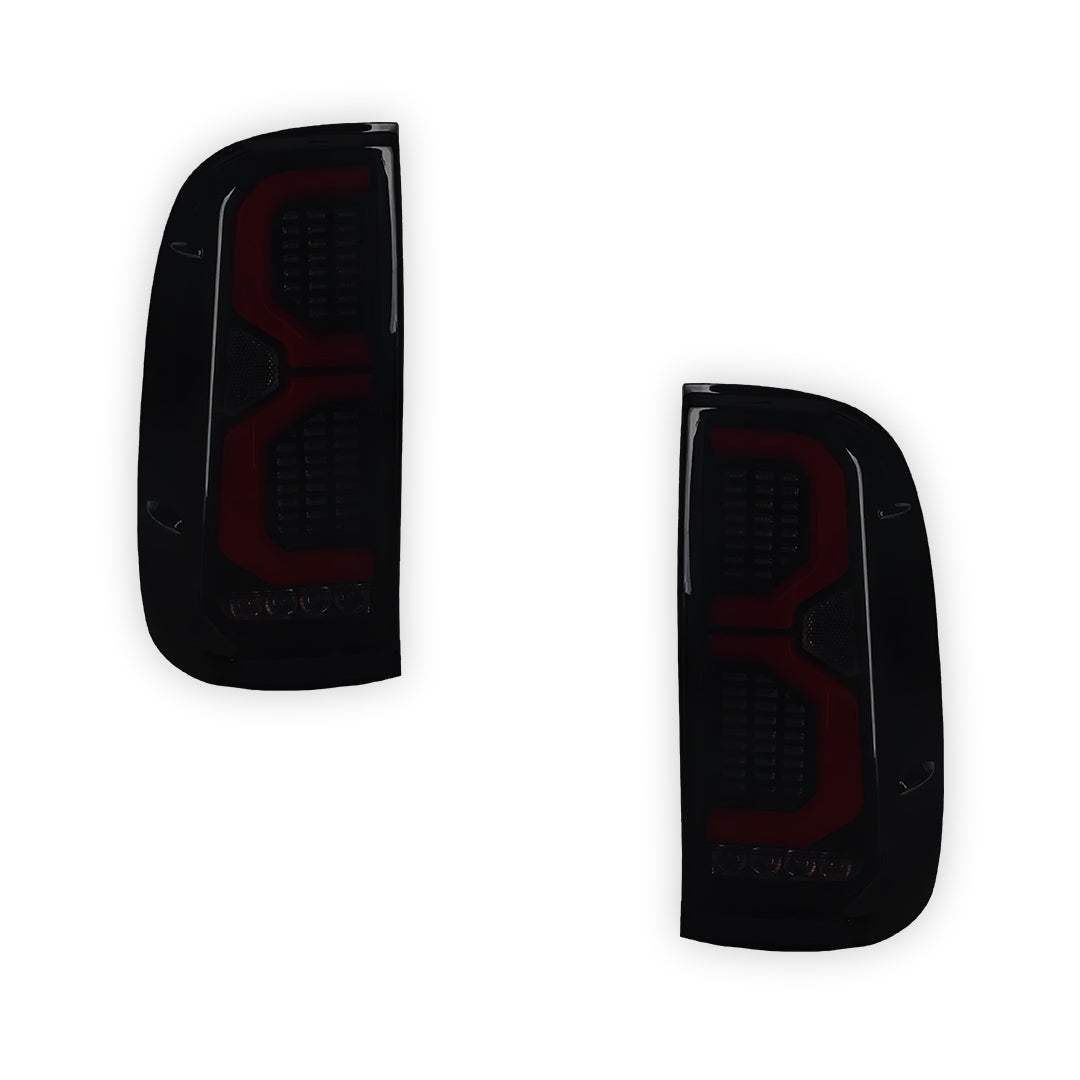 Toyota Hilux N70 (2005 - 2014) Smoked LED Tail Lights LH + RH
