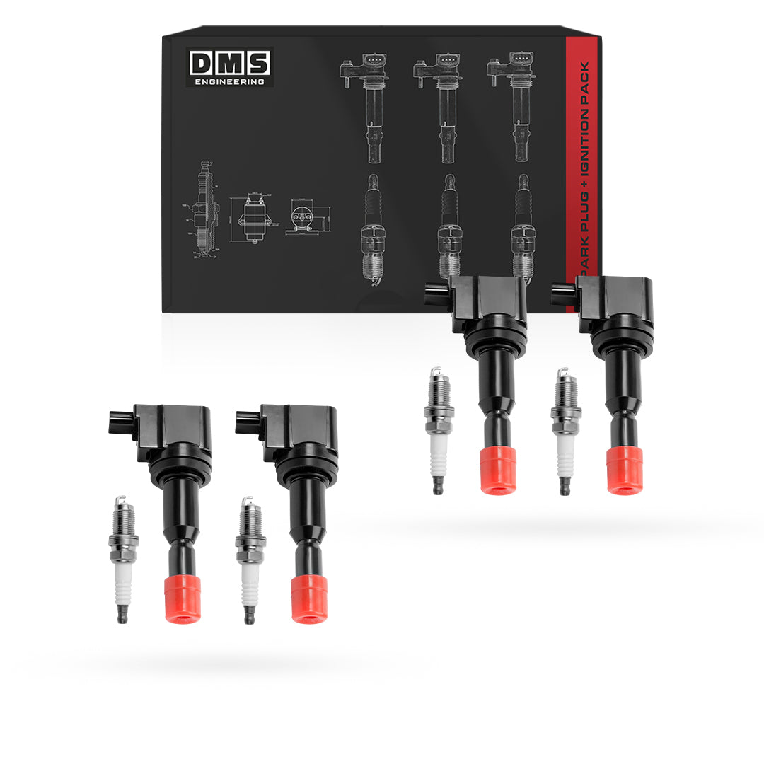 Honda Jazz GD (2002 - 2008) 1.5L Ignition Coils and Spark Plugs Complete Set