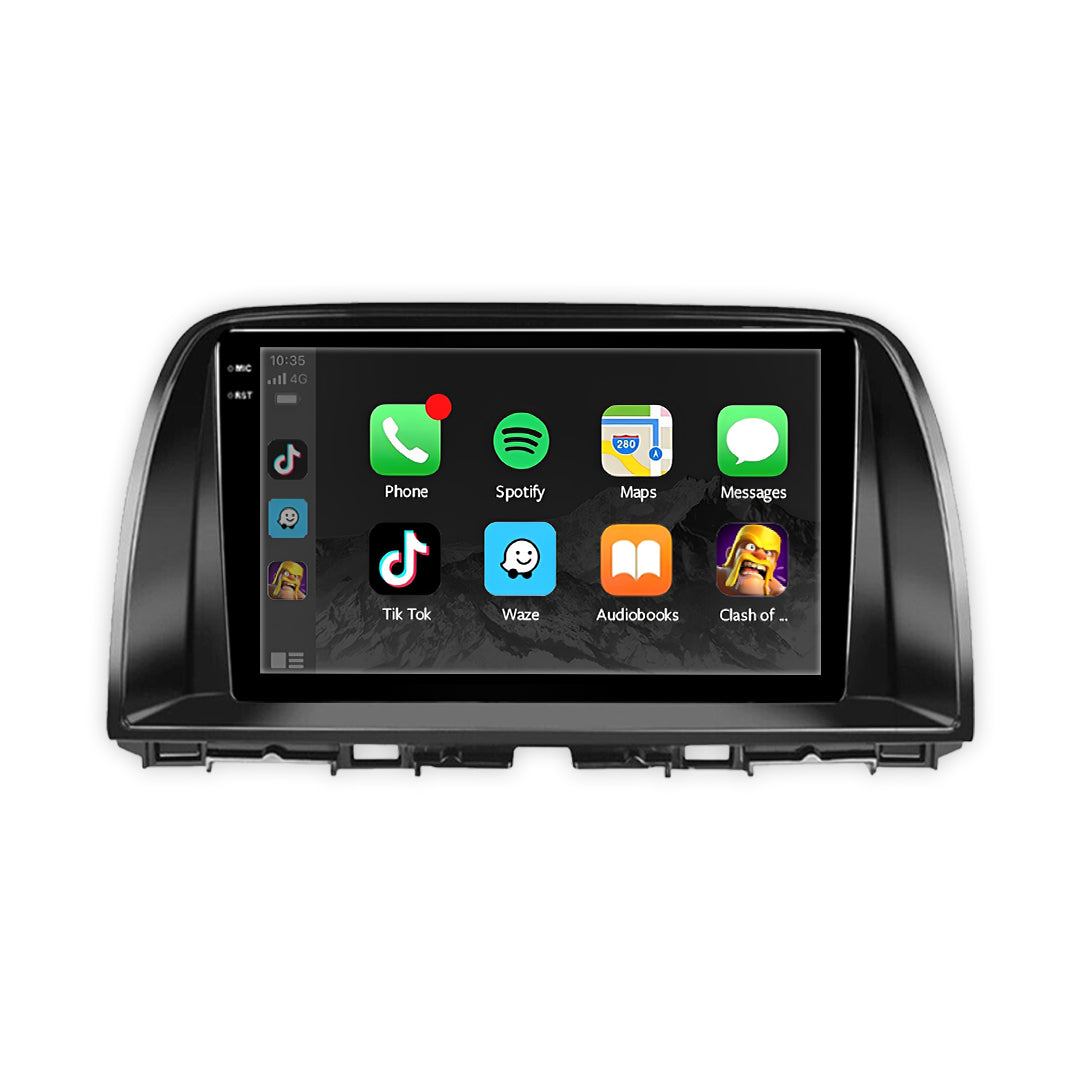 Mazda CX-5 KE (2012 - 2015) 9" Wireless Android 16 Head Unit for Apple CarPlay / Android Auto
