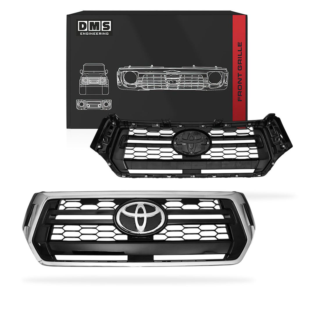 Toyota HiLux N80 (2017 - 2020) Chrome Frame Grille