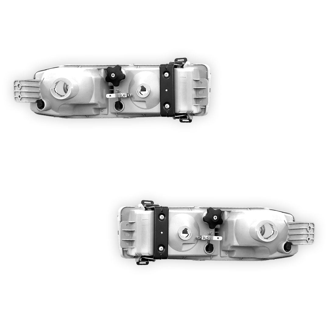 Holden Statesman WK / WL (2003 - 2006) Chrome Fog Lights LH + RH