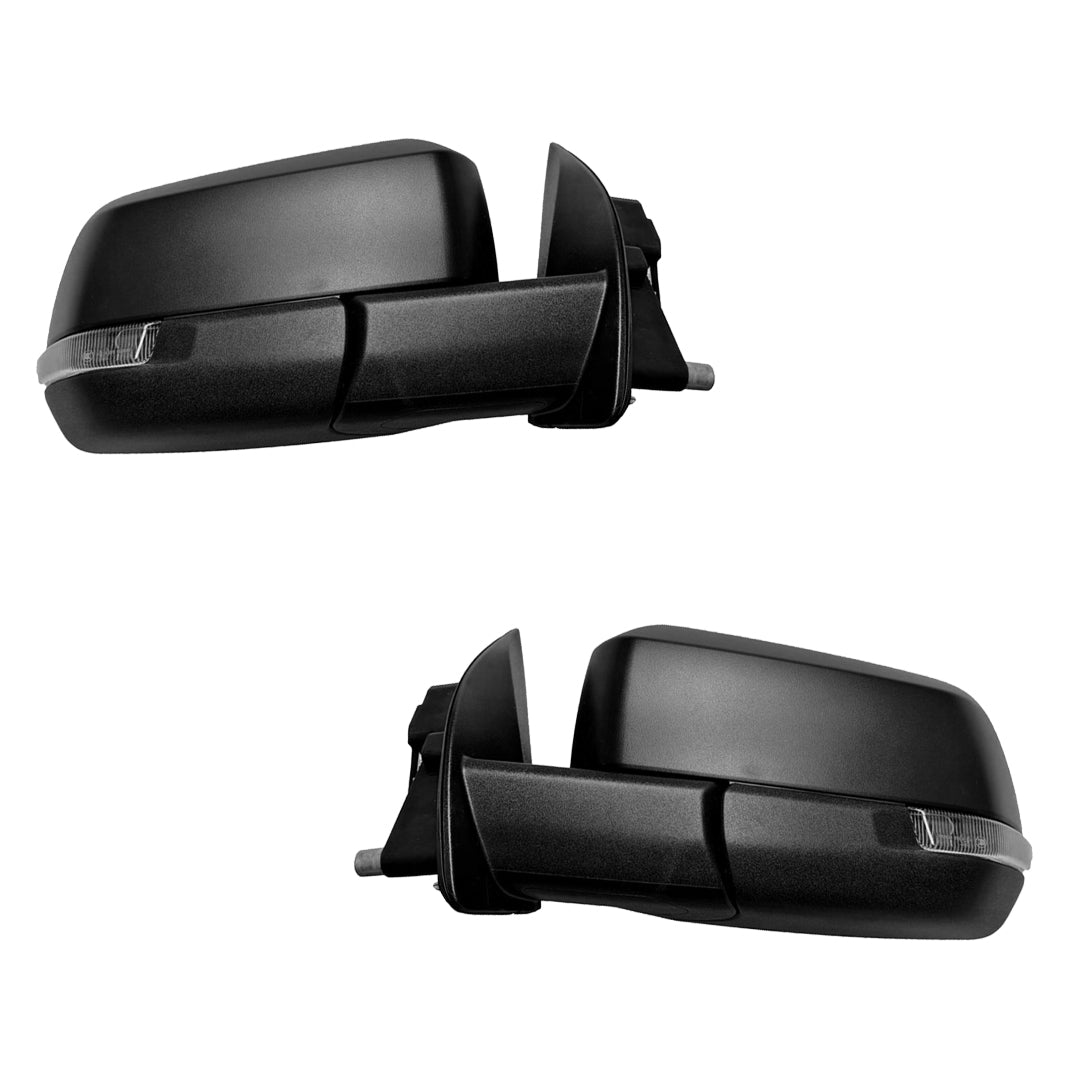 Ford Ranger T9 XL / XLS / XLT (2022 - 2026) Genuine Door Mirrors With Mirror Lamp / No Auto-Fold LH + RH
