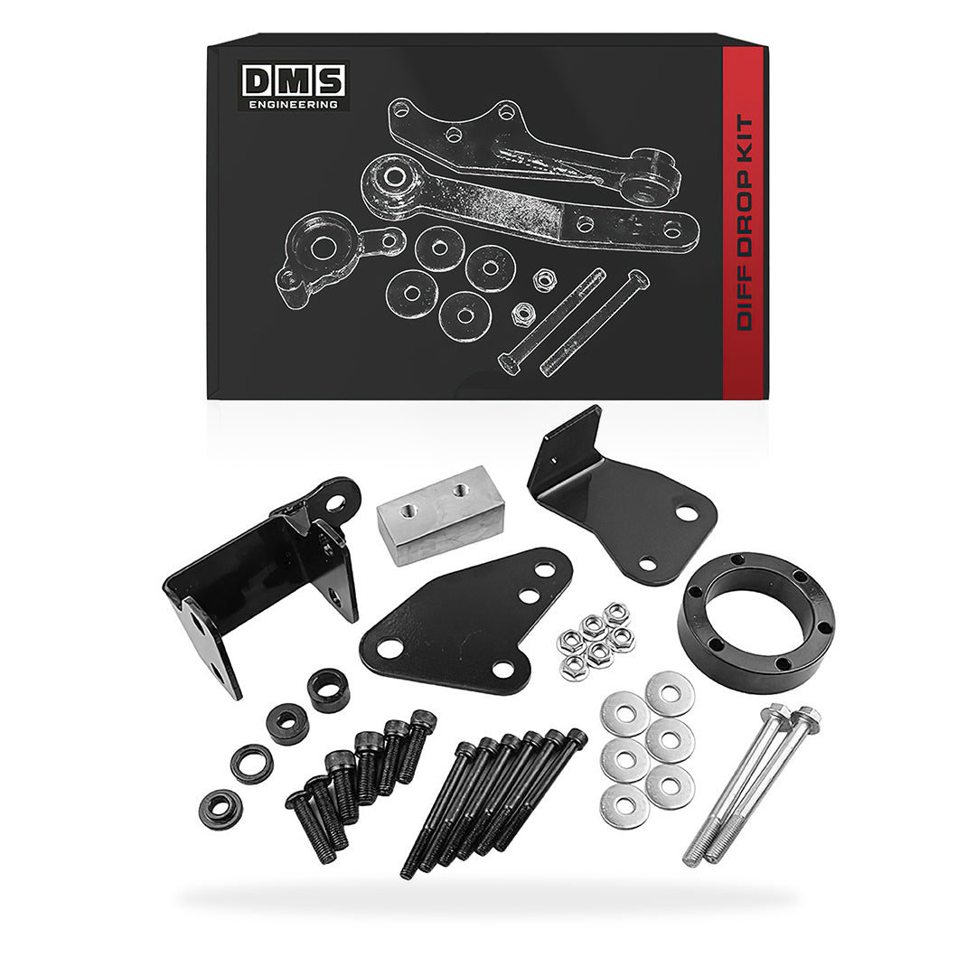 Ford Ranger T6 PX MK1 / MK2 (2012 - 2018) Front Bolt-On Diff Drop Kit