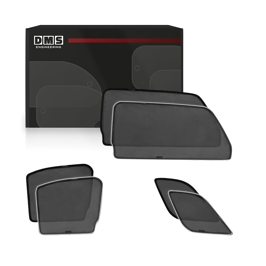 Ford Everest UA (2015 - 2022) Magnetic Window Sun Shades Complete Set