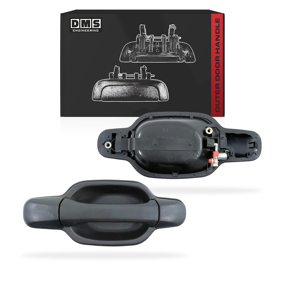 Holden Rodeo RA (2003 - 2008) Black Rear Outer Door Handles LH + RH