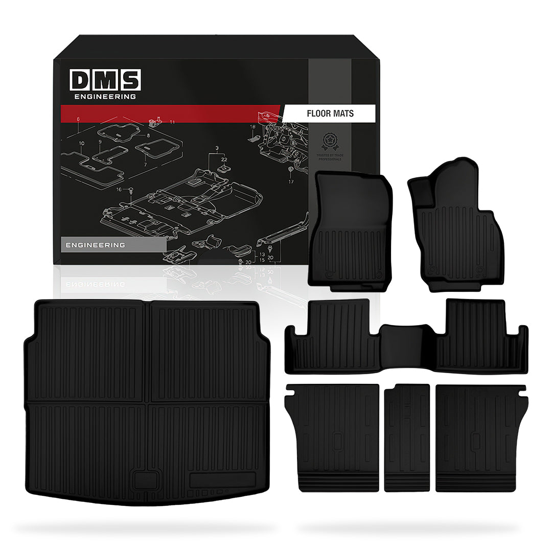 Mazda CX-60 KH (2023 - 2024) Rubber Floor Mats Complete Set