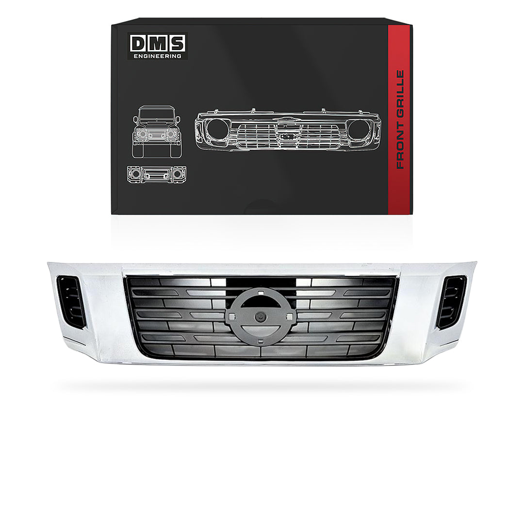 Nissan Navara D23 NP300 (2017 - 2021) Chrome/Grey Grille