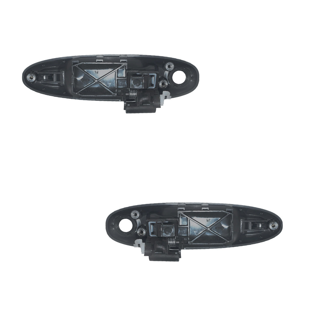 Toyota LandCruiser J100 Series (1998 - 2007) Front Full Black Outer Door Handles LH + RH