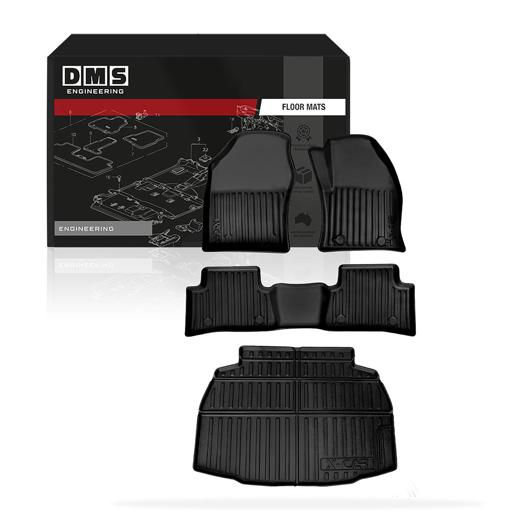Toyota C-HR AX20 (2024 - 2025) Rubber Floor Mats Complete Set