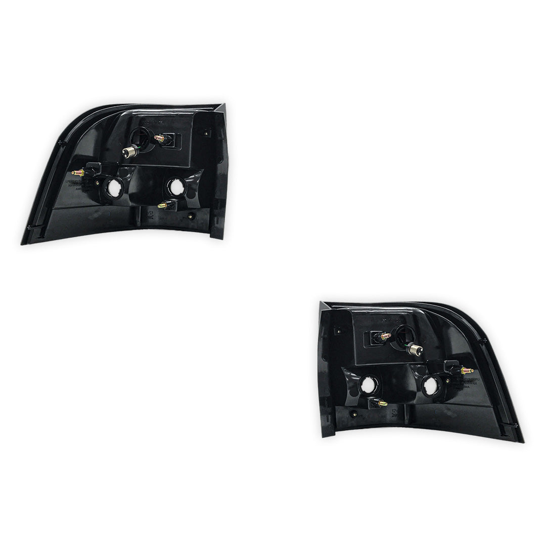 Holden Commodore VE UTE Series 1 & 2 (2007 - 2013) Black LED Tail Lights LH + RH