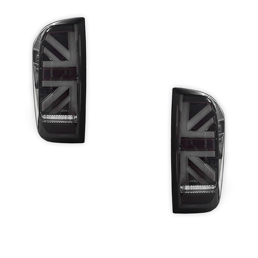 Nissan Navara D23 NP300 (2015 - 2021) Black LED Tail Lights LH + RH