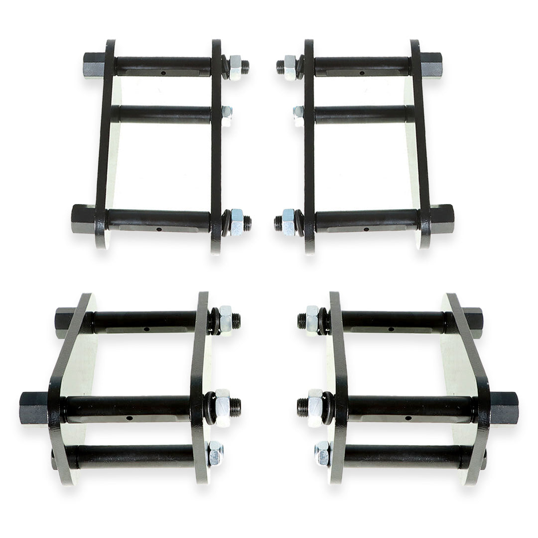 Greasable Extended Front + Rear Shackle for Toyota LandCruiser 76 Series