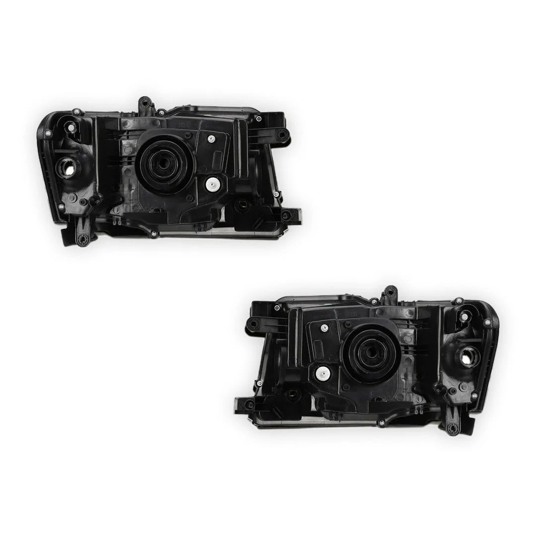 Nissan Patrol / Safari GU Y61 Wagon & Ute (2004 - 2015) Smoked Headlights LH + RH