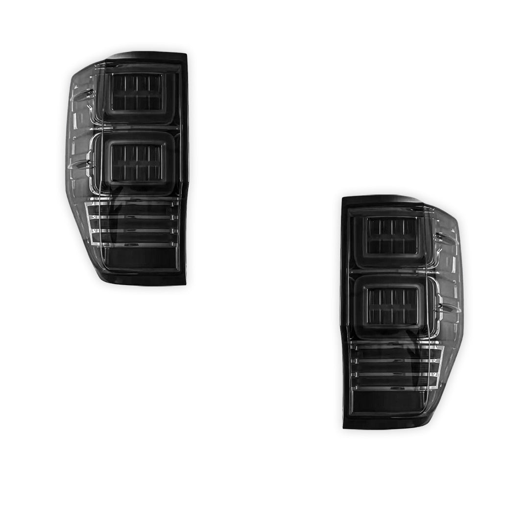 Ford Ranger PX MK1 / MK2 / MK3 (2012 - 2021) Sequential Smoked LED Tail Lights LH + RH
