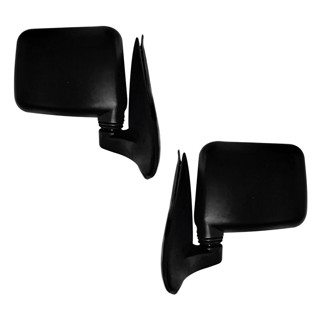 Holden Rodeo TF (1998 - 2003) Manual Door Mirrors (Black)