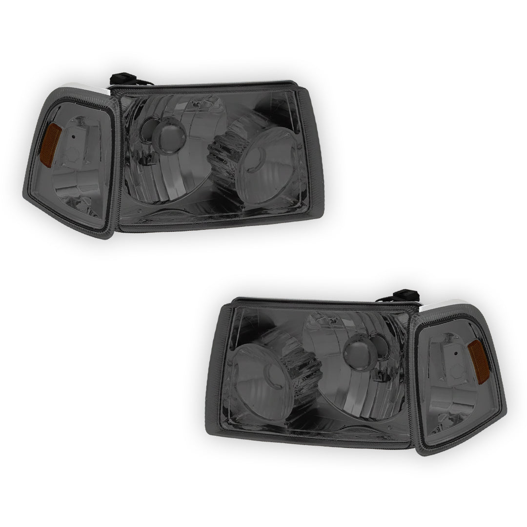 Ford Ranger (2001 - 2011) Replacement Headlights LH + RH