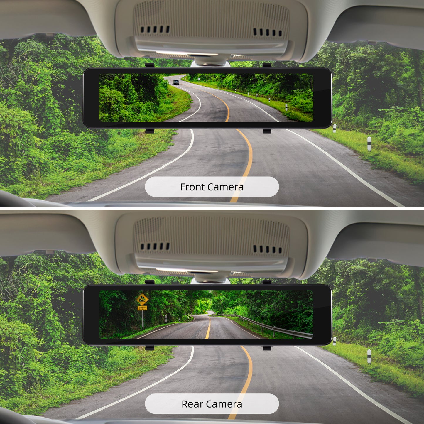 Universal 11.26" Rearview Mirror Dashboard Camera