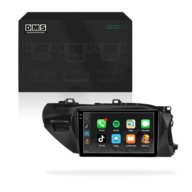 Toyota Hilux N80 (2015 - 2023) 10" 13.3" Wireless Android 16 Head Unit for Apple CarPlay / Android Auto