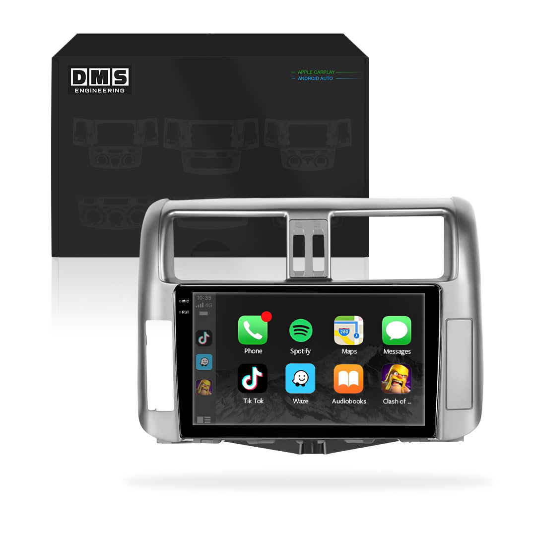 Toyota Prado 150 Series (2009 - 2013) 9" 13.3" Android Radio – Wireless Apple CarPlay & Android Auto