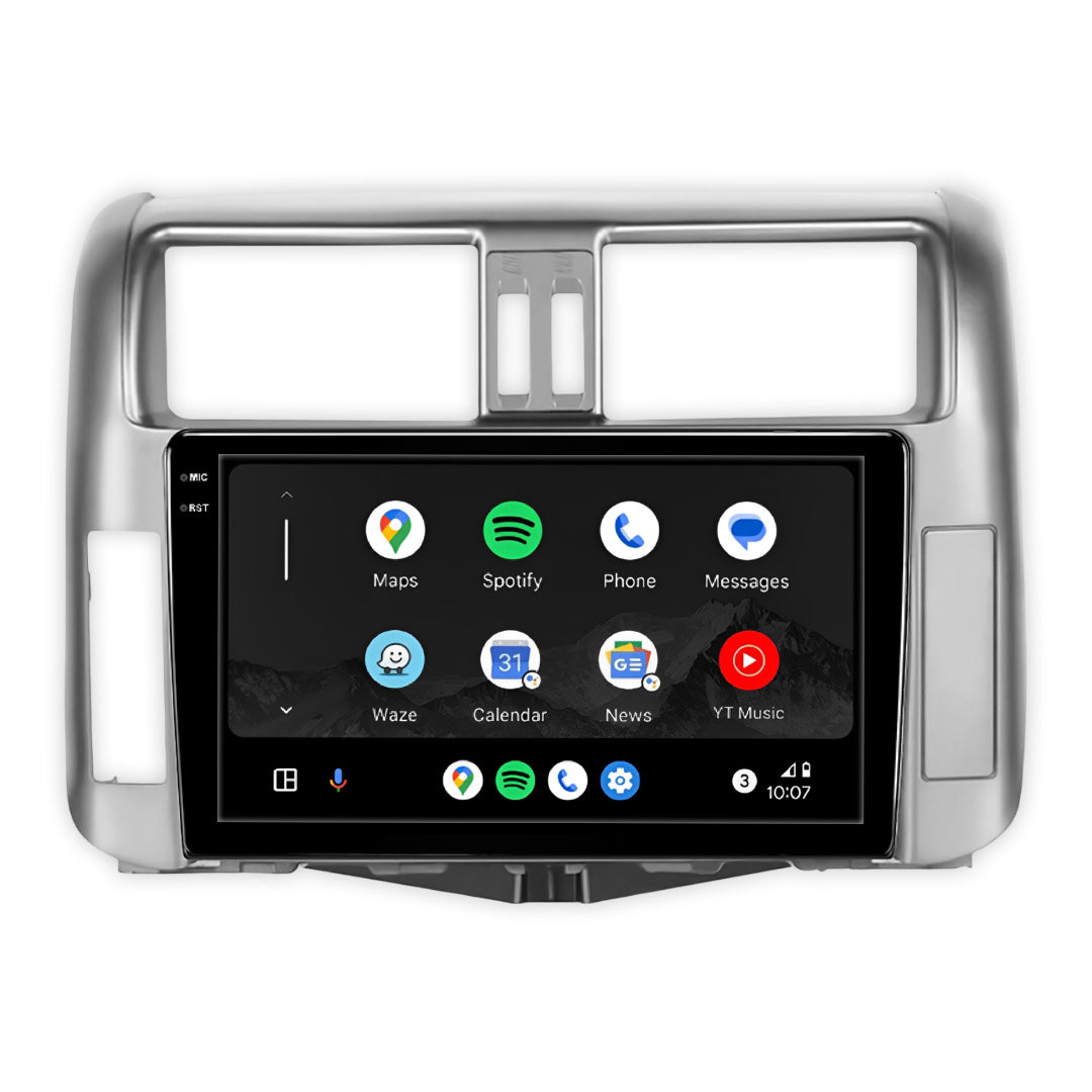 Toyota LandCruiser Prado 150 Series (2009 - 2013) 9" 13.3" Wireless Android 16 Head Unit for Apple CarPlay / Android Auto