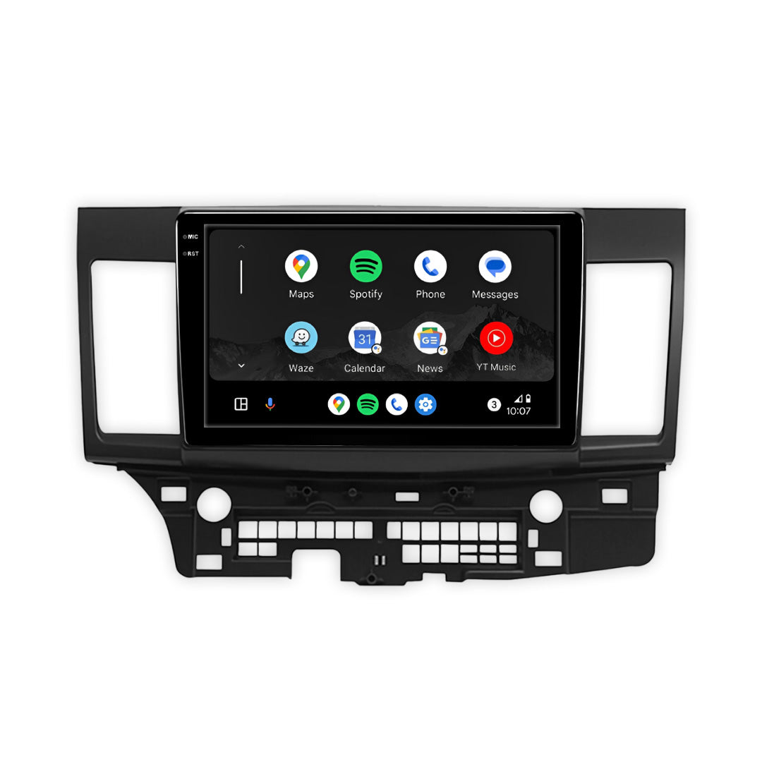 Mitsubishi Lancer Evolution X CZ4A (2007 - 2017) 10.1" 13.3" Android Radio – Wireless Apple CarPlay & Android Auto