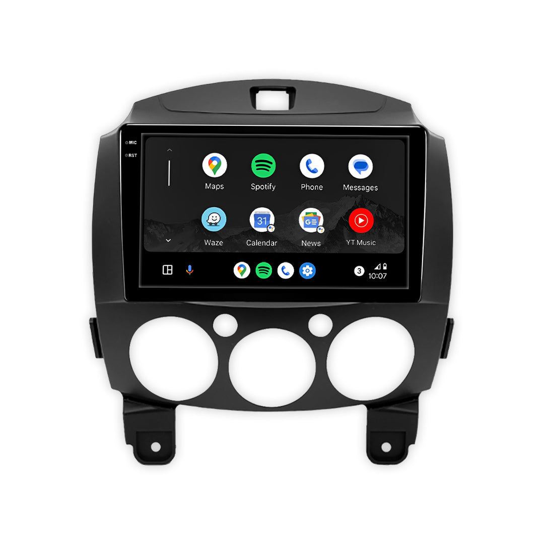 Mazda 2 DE (2007 - 2013) 9" 13.3" Wireless Android 16 Head Unit for Apple CarPlay / Android Auto