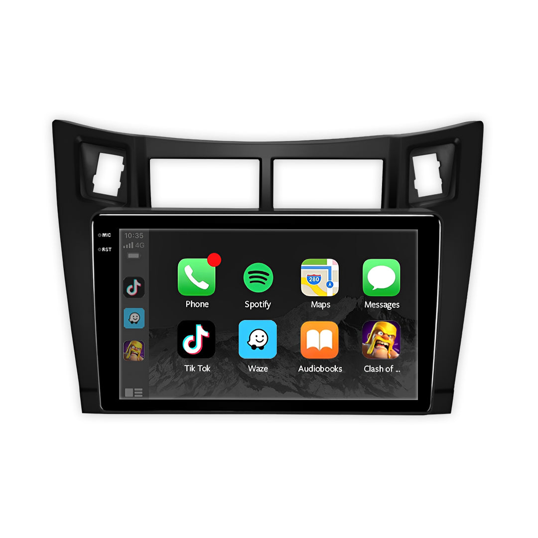 Toyota Yaris XP90 (2005 - 2012) 9" 13.3" Android Radio – Wireless Apple CarPlay & Android Auto