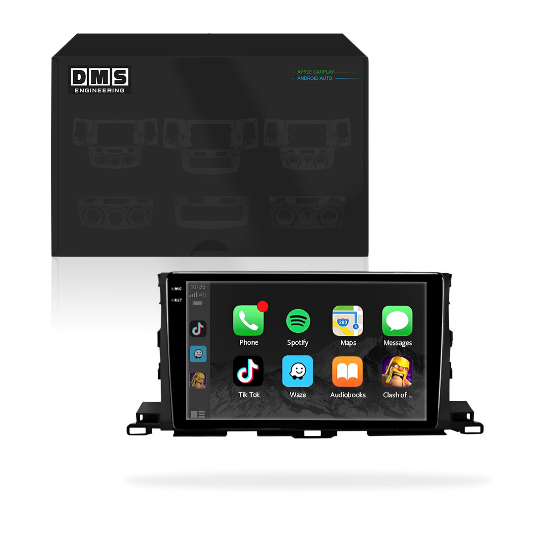 Toyota Highlander XU50 (2014 - 2019) 10.1" 13.3" Android Radio – Wireless Apple CarPlay & Android Auto
