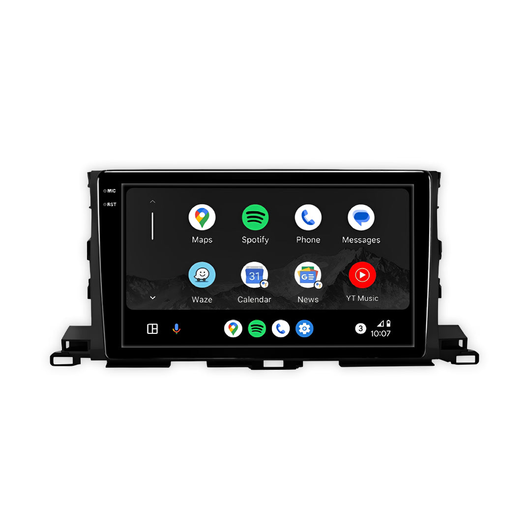 Toyota Highlander XU50 (2014 - 2019) 10.1" 13.3" Android Radio – Wireless Apple CarPlay & Android Auto