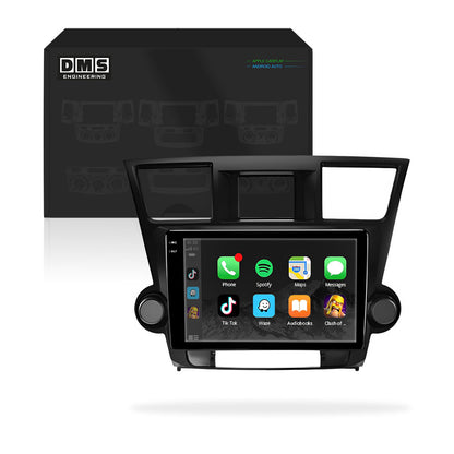 Toyota Highlander XU40 (2007 - 2013) 9" 10.1" 13.3" Android Radio – Wireless Apple CarPlay & Android Auto