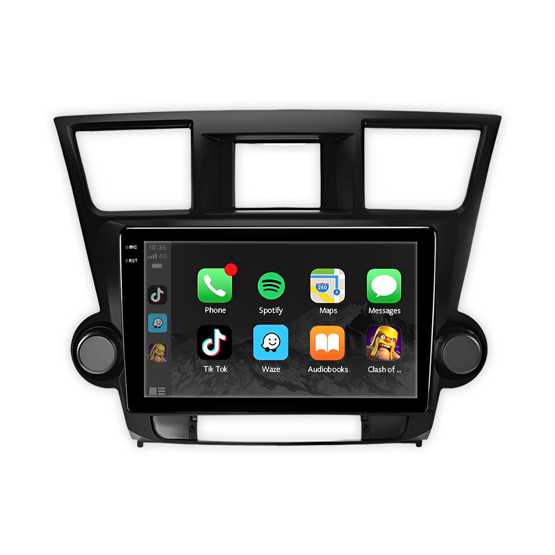 Toyota Highlander XU40 (2007 - 2013) 9" 10.1" 13.3" Android Radio – Wireless Apple CarPlay & Android Auto