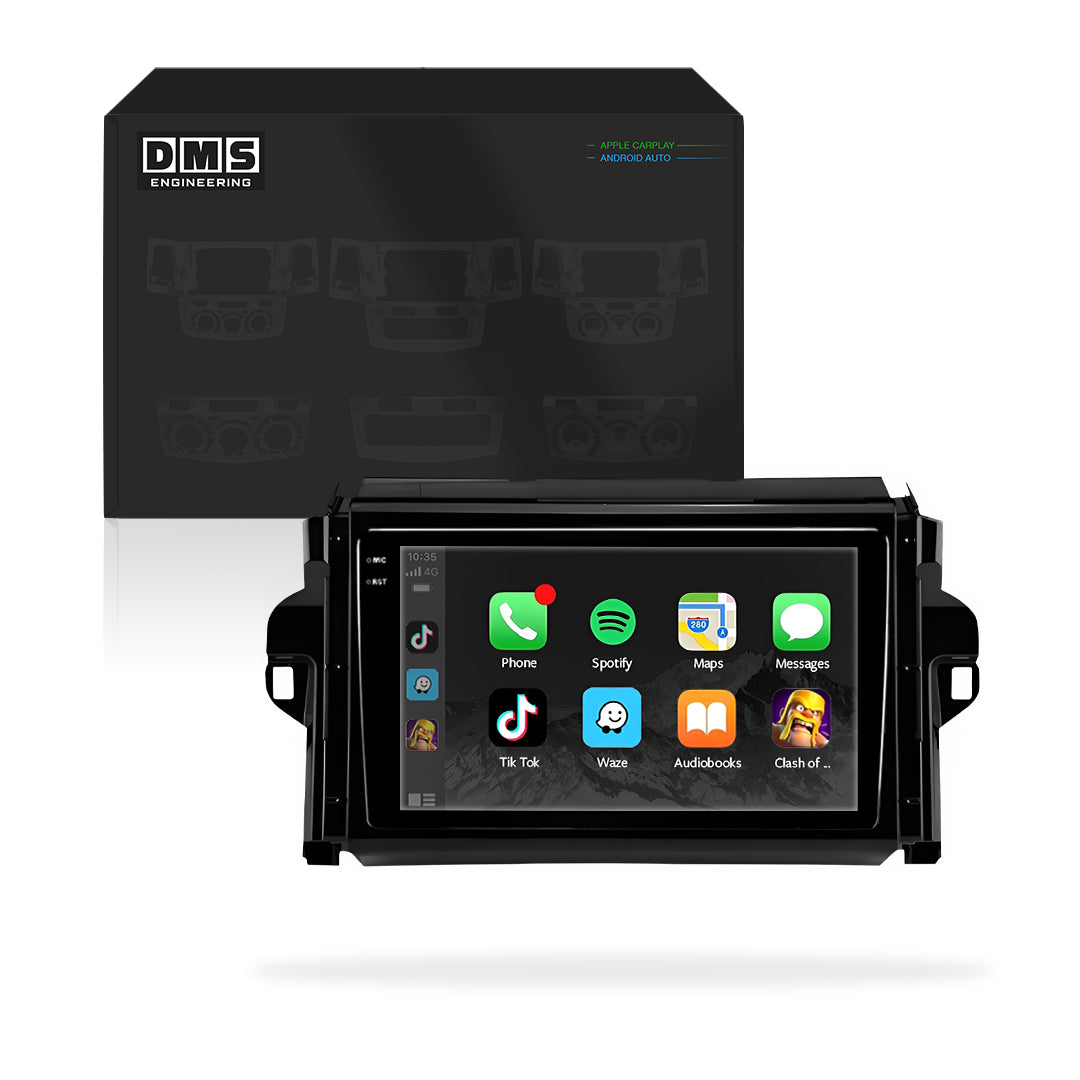 Toyota Fortuner GUN156 (2015 - 2020) 9" 13.3" Android Radio – Wireless Apple CarPlay & Android Auto