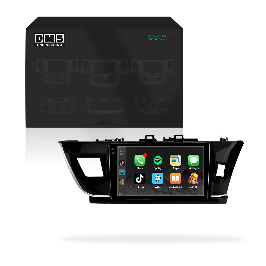 Toyota Corolla E170 Sedan (2013 - 2016) 10.1" 13.3" Android Radio – Wireless Apple CarPlay & Android Auto