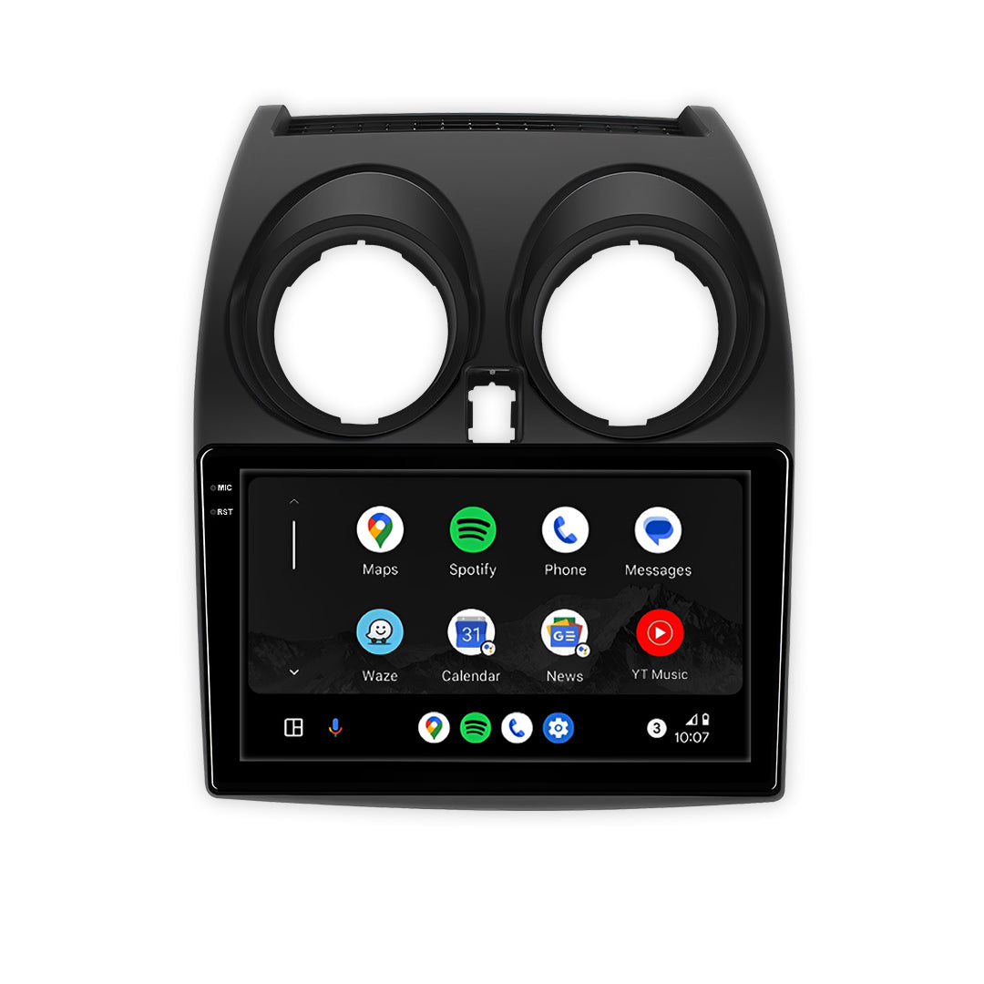 Nissan Qashqai J10 (2006 - 2013) 9" 13.3" Android Radio – Wireless Apple CarPlay & Android Auto