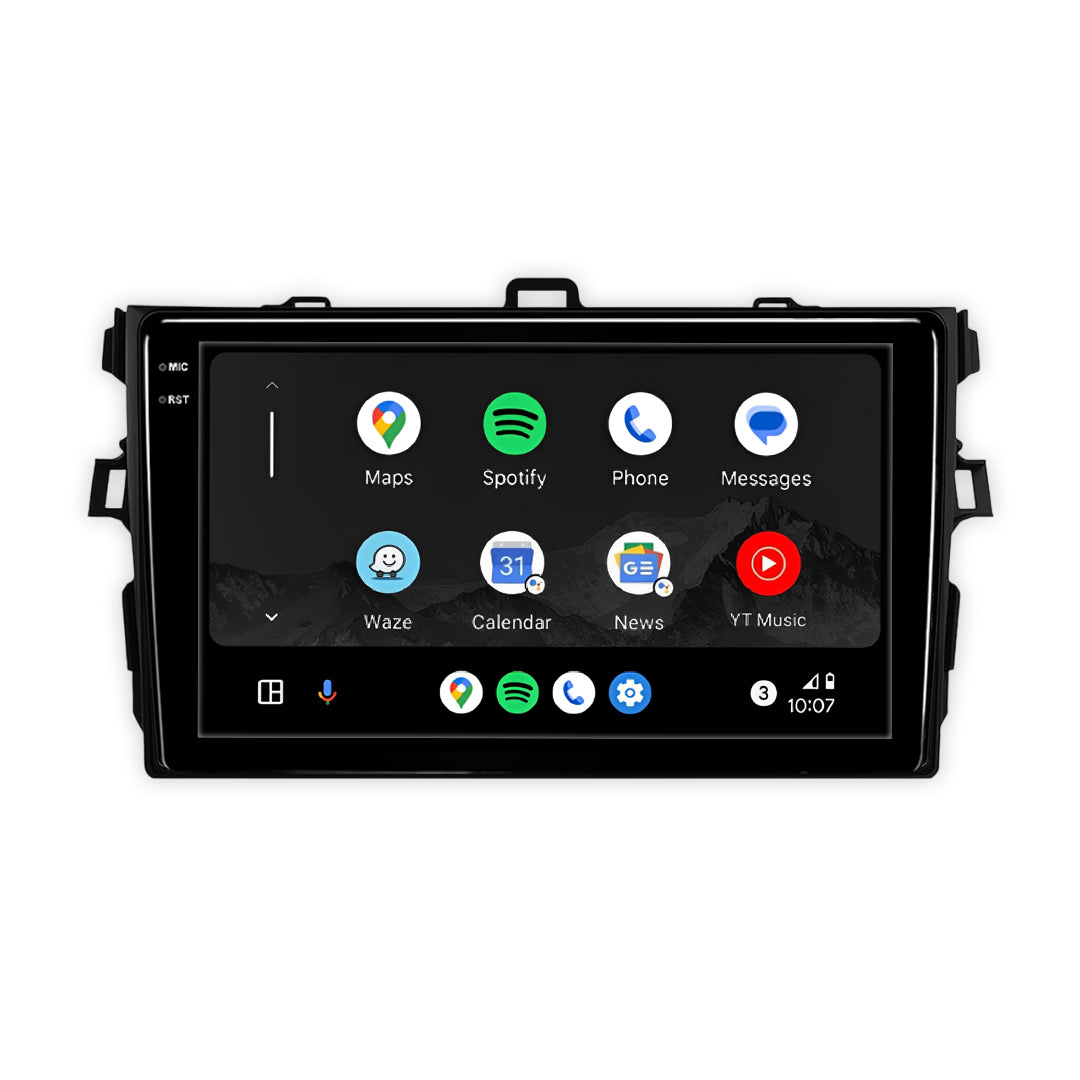 Toyota Corolla E140 / E150 (2006 - 2013) 7" 9" 13.3" Wireless Android 16 Head Unit for Apple CarPlay / Android Auto