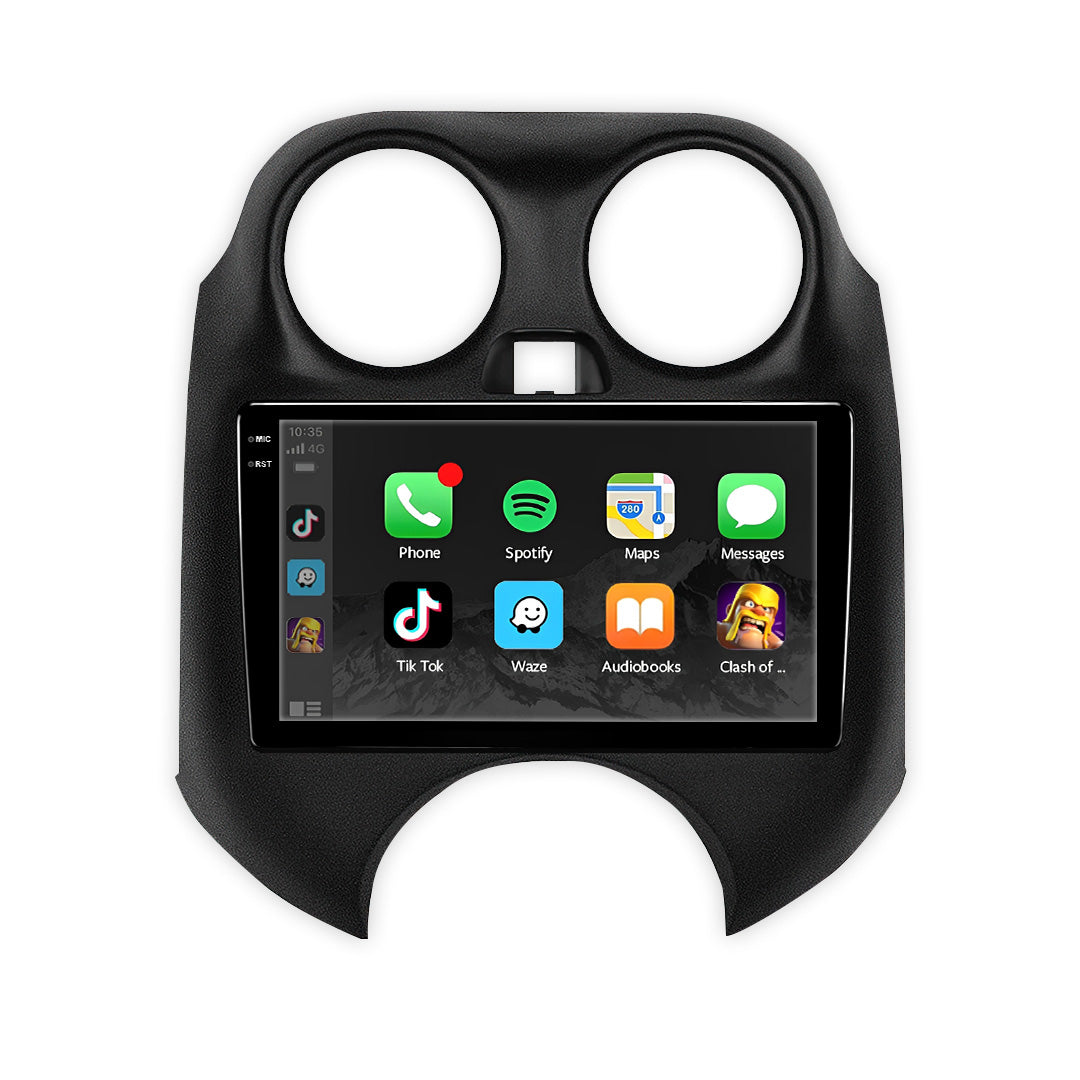 Nissan Micra K13 (2010 - 2017) 9" 13.3" Android Radio – Wireless Apple CarPlay & Android Auto