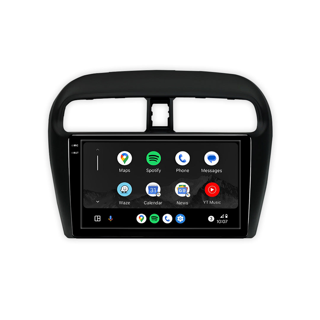 Mitsubishi Mirage LA (2012 - 2019) 9" 13.3" Android Radio – Wireless Apple CarPlay & Android Auto