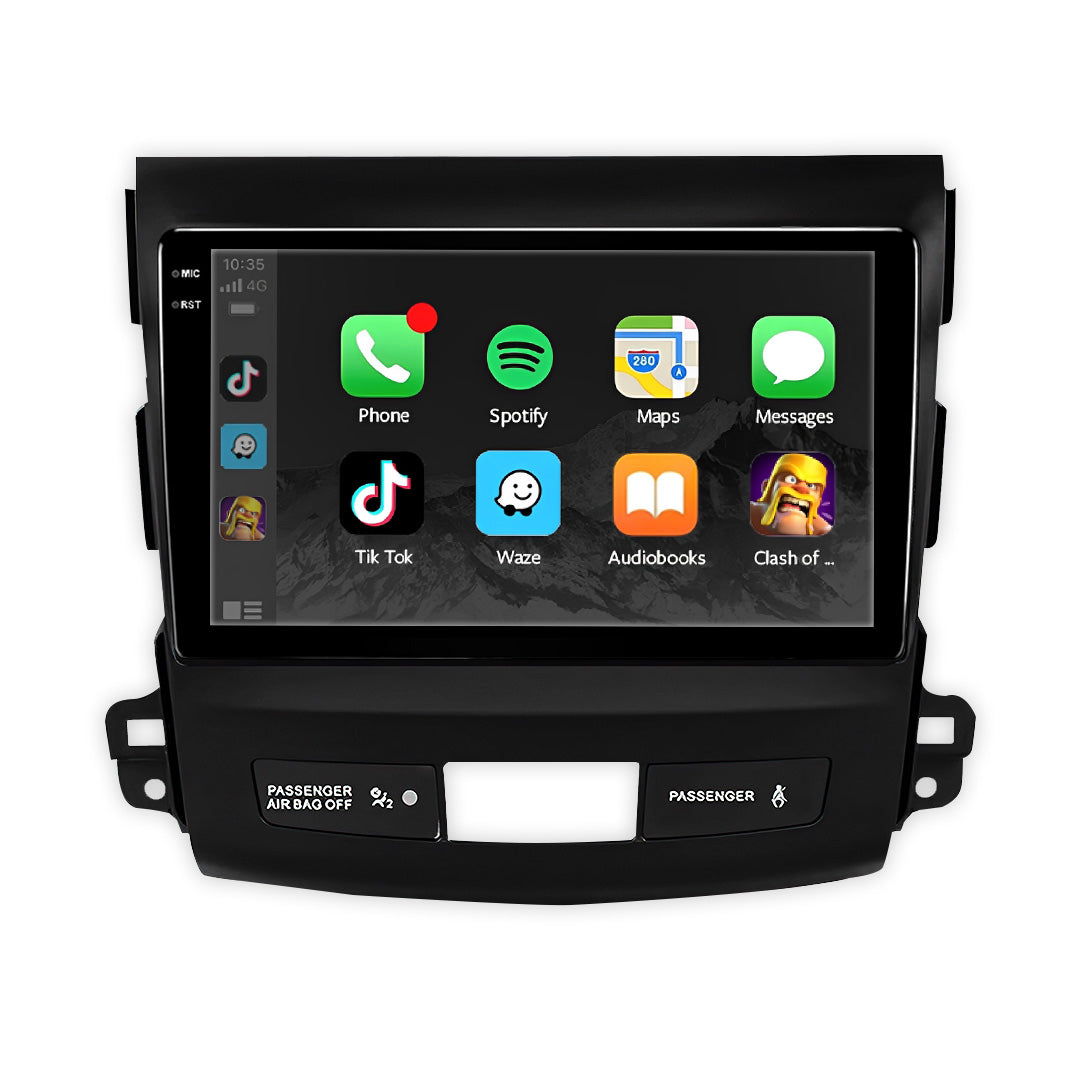 Mitsubishi Outlander ZG / ZH (2006 - 2012) 9" 13.3" Android Radio – Wireless Apple CarPlay & Android Auto