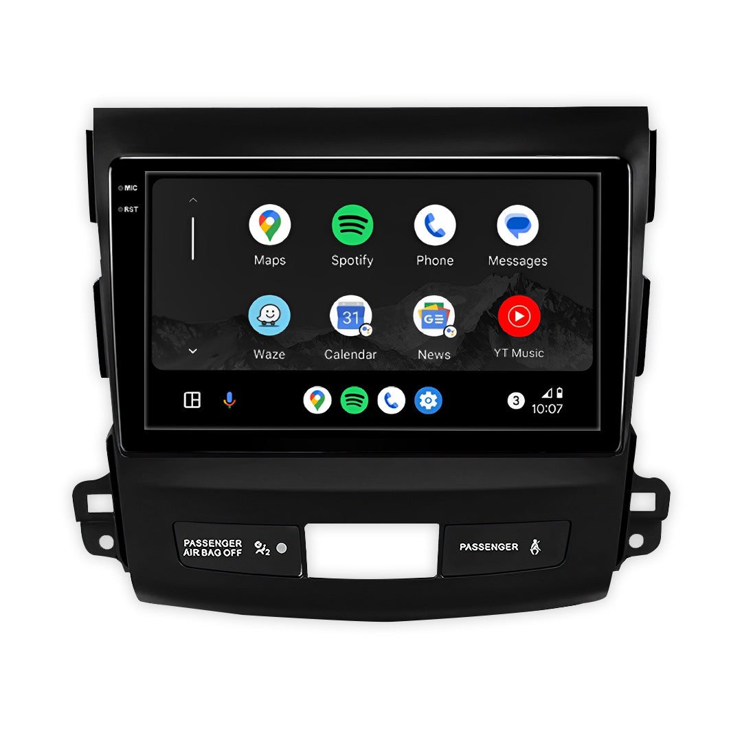 Mitsubishi Outlander ZG / ZH (2006 - 2012) 9" 13.3" Android Radio – Wireless Apple CarPlay & Android Auto