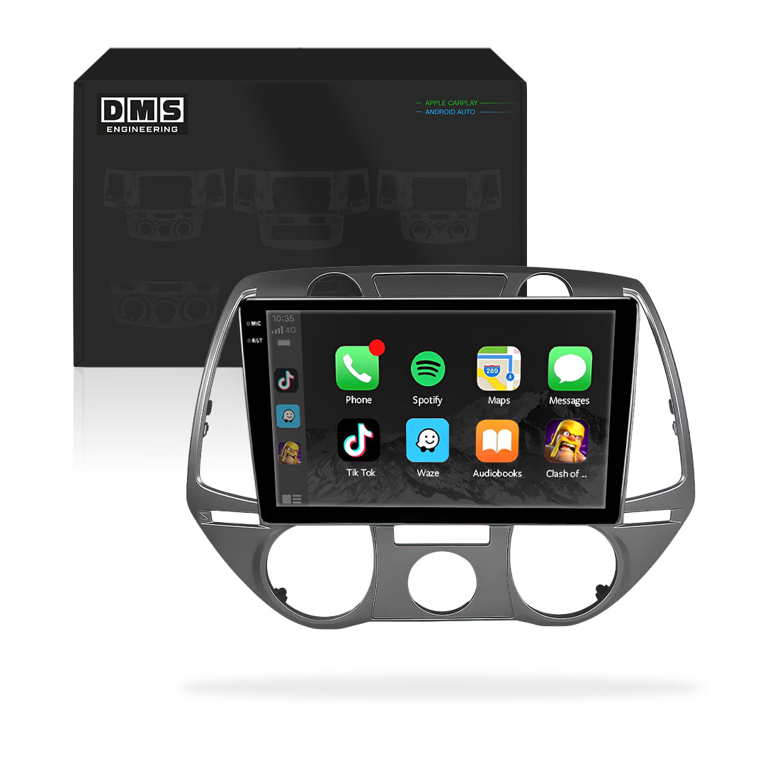 Hyundai i20 PB Series 1 (2010 - 2012) 9" 13.3" Android Radio – Wireless Apple CarPlay & Android Auto