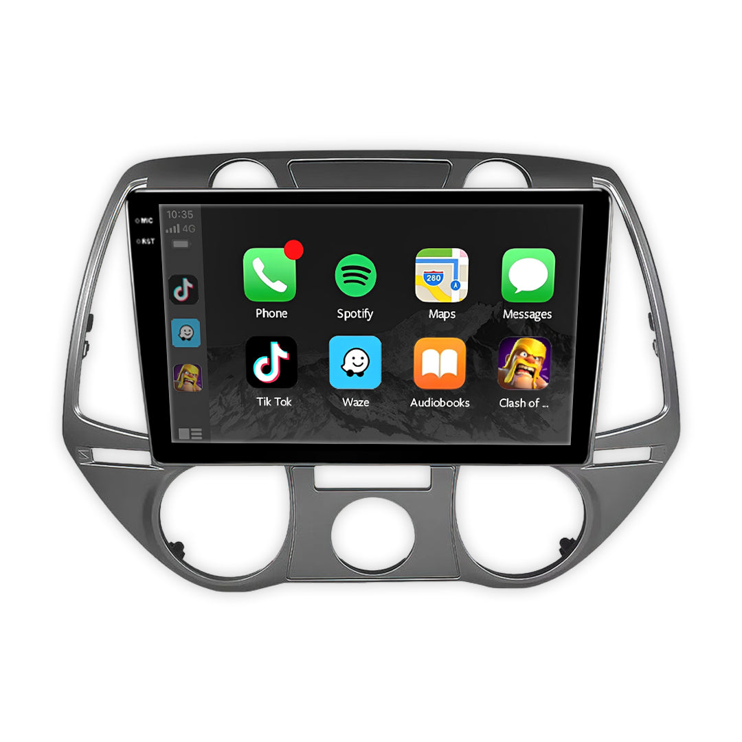 Hyundai i20 PB Series 1 (2010 - 2012) 9" 13.3" Android Radio – Wireless Apple CarPlay & Android Auto