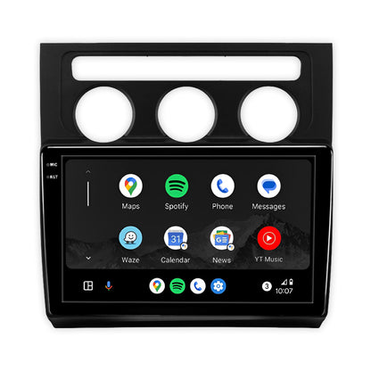 Volkswagen Touran 1T (2003 - 2014) 9" 13.3" Android Radio – Wireless Apple CarPlay & Android Auto Black Trim