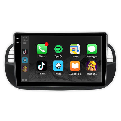 Fiat 500 Series 1 (2008 - 2014) 9" 13.3" Android Radio – Wireless Apple CarPlay & Android Auto