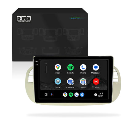 Fiat 500 Series 1 (2008 - 2014) 9" 13.3" Android Radio – Wireless Apple CarPlay & Android Auto