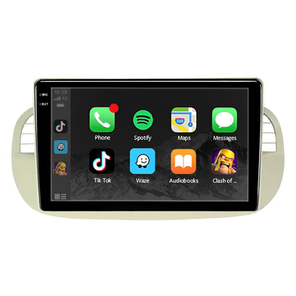 Fiat 500 Series 1 (2008 - 2014) 9" 13.3" Android Radio – Wireless Apple CarPlay & Android Auto