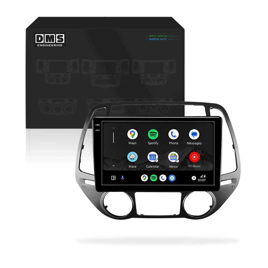 Hyundai i20 PB Series 2 (2012 - 2015) 9" 13.3" Android Radio – Wireless Apple CarPlay & Android Auto