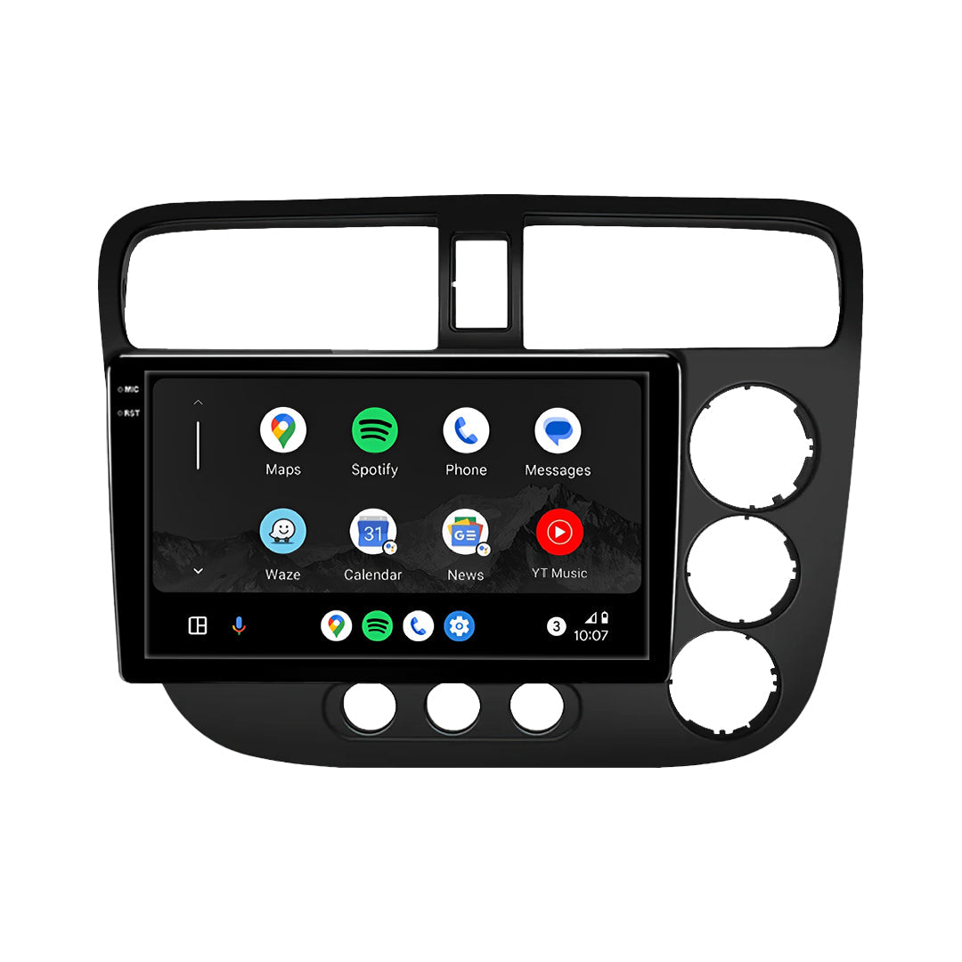 Honda Civic ES Sedan (2000 - 2005) 9" 13.3" Android Radio – Wireless Apple CarPlay & Android Auto