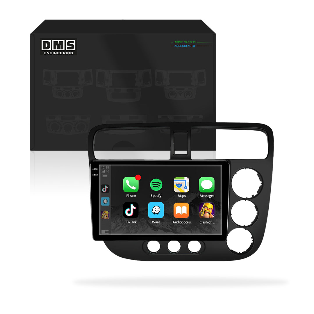 Honda Civic ES Sedan (2000 - 2005) 9" 13.3" Android Radio – Wireless Apple CarPlay & Android Auto