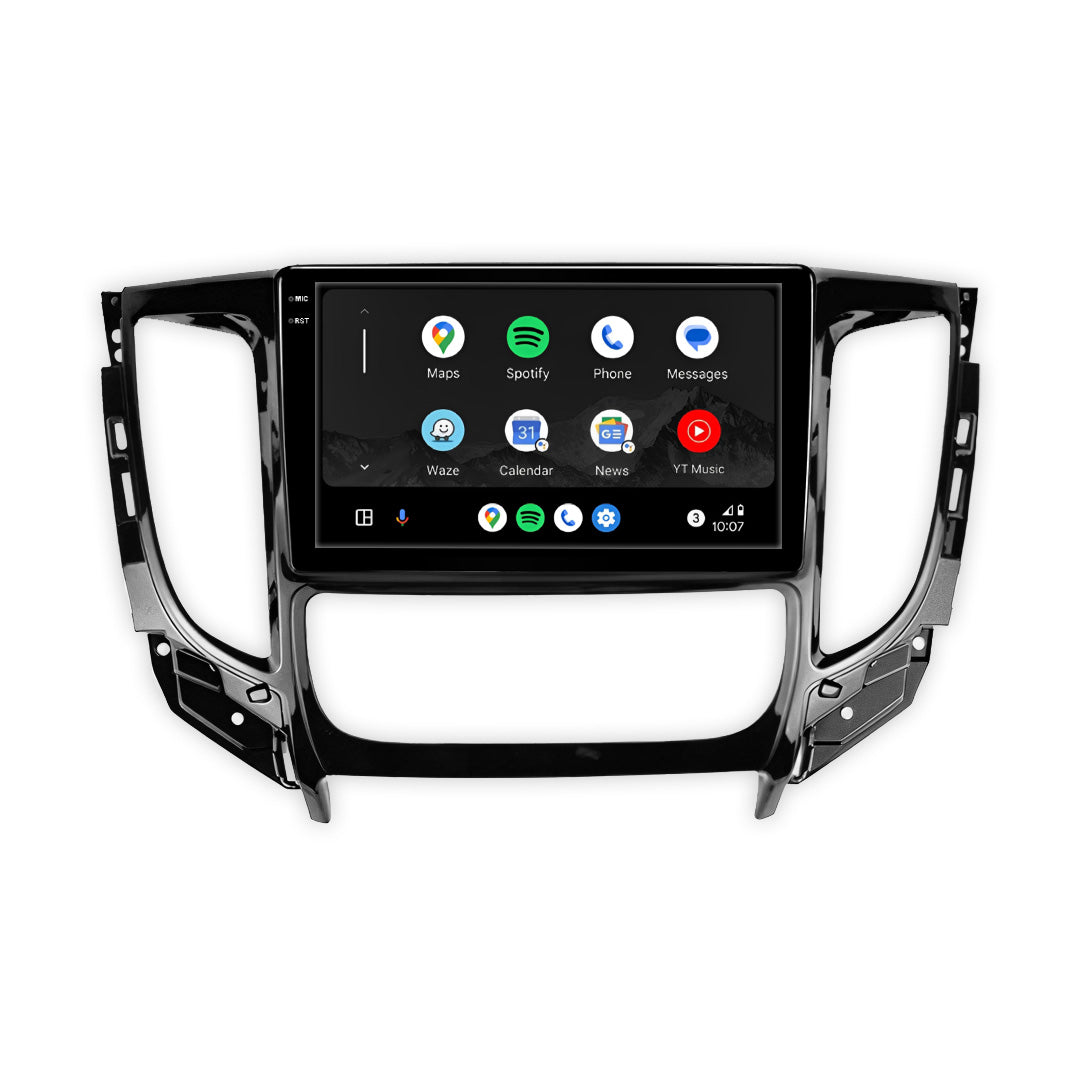 Mitsubishi Triton MQ / MR (2015 - 2019) 9" 13.3" Android Radio – Wireless Apple CarPlay & Android Auto Digital AC Panel