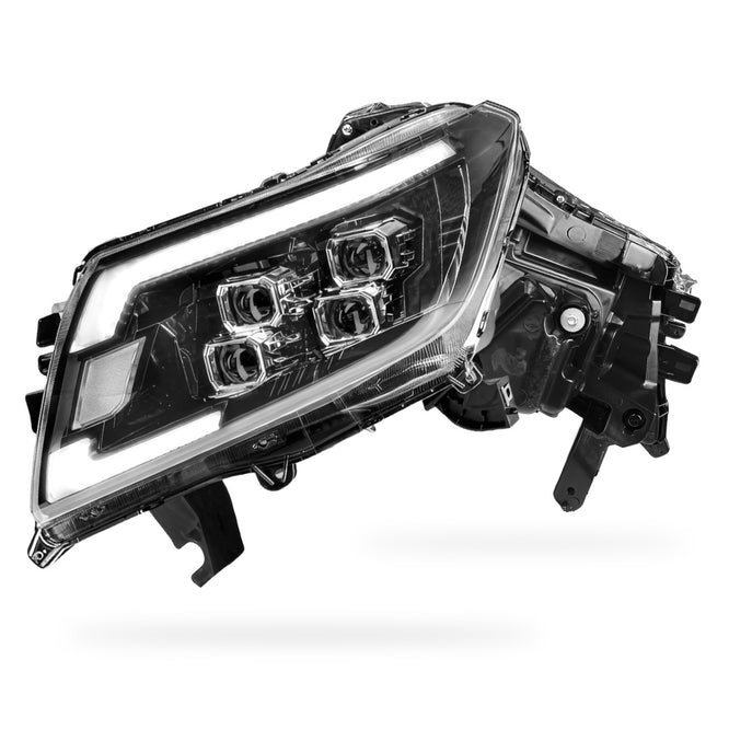 Nissan Navara D23 (2015 - 2020) LED Headlights Halo DRL  LH + RH
